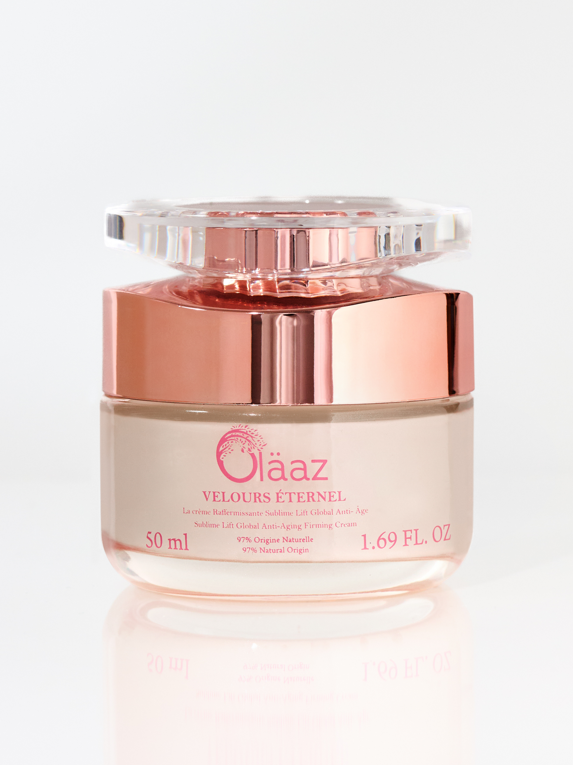 Crème Velours Éternel Oläaz – Soin anti-âge raffermissant visage